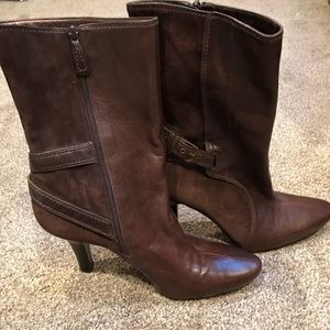 Cole haan Brown leather and suede